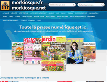 Tablet Screenshot of monkiosque.fr